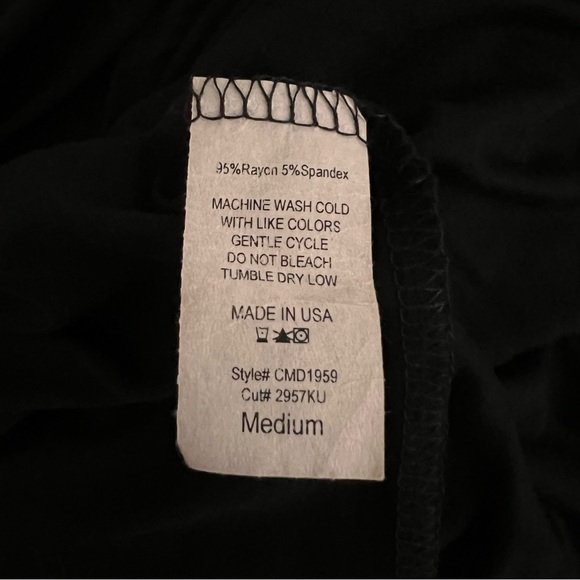 Black Long Sleeve Maternity Maxi Dress - Picture 9 of 9